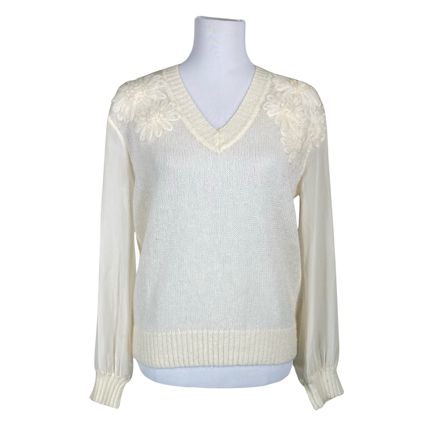 Unisex Twinset - Sweater, size 40 - White (1)