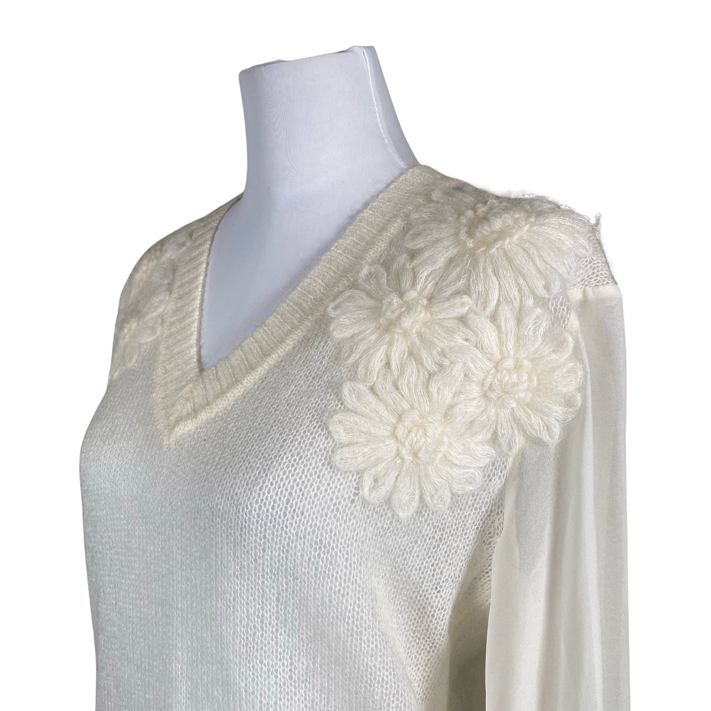 Unisex Twinset - Sweater, size 40 - White (3)
