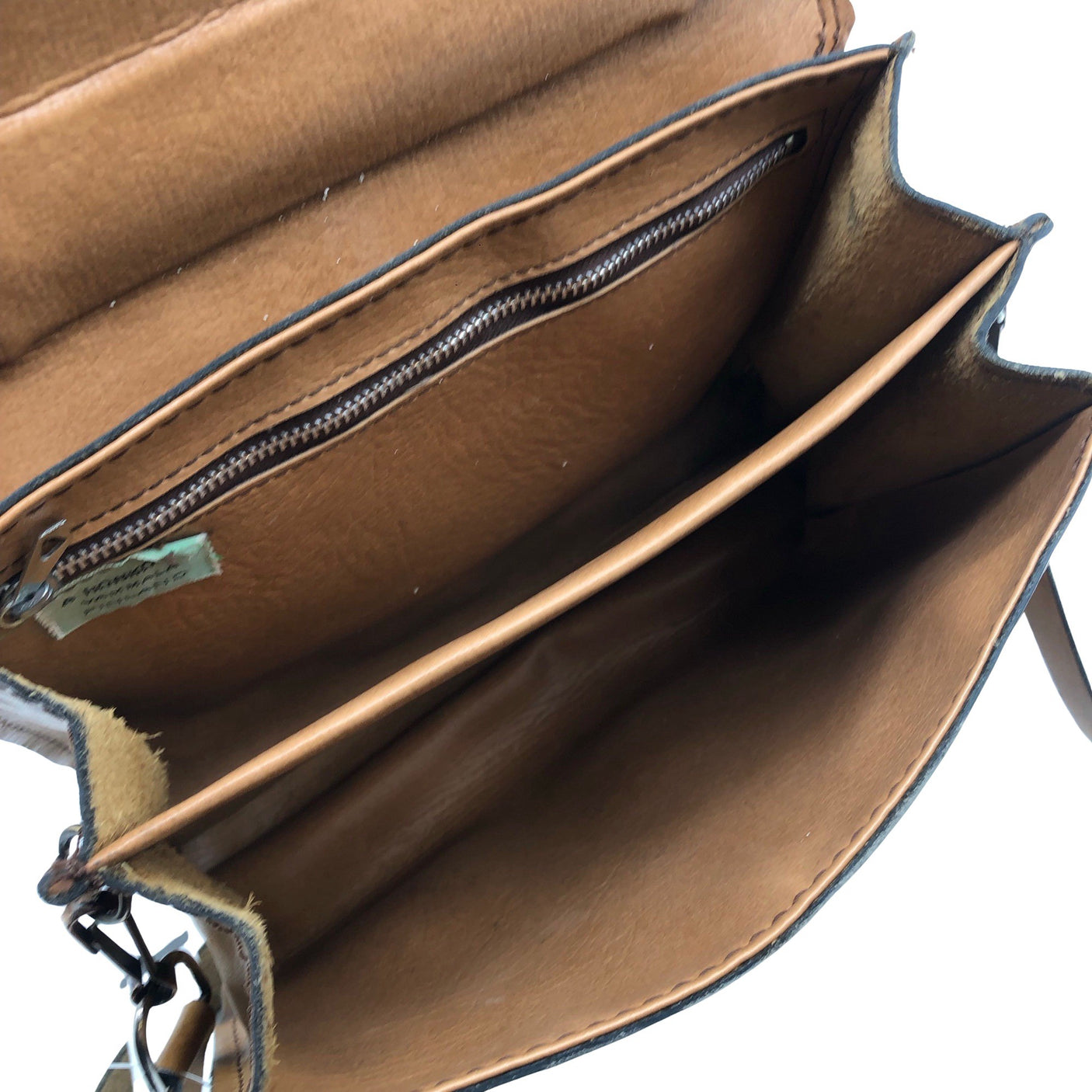 Unisex Handmade - Shoulder bag, size Midi - Brown (2)