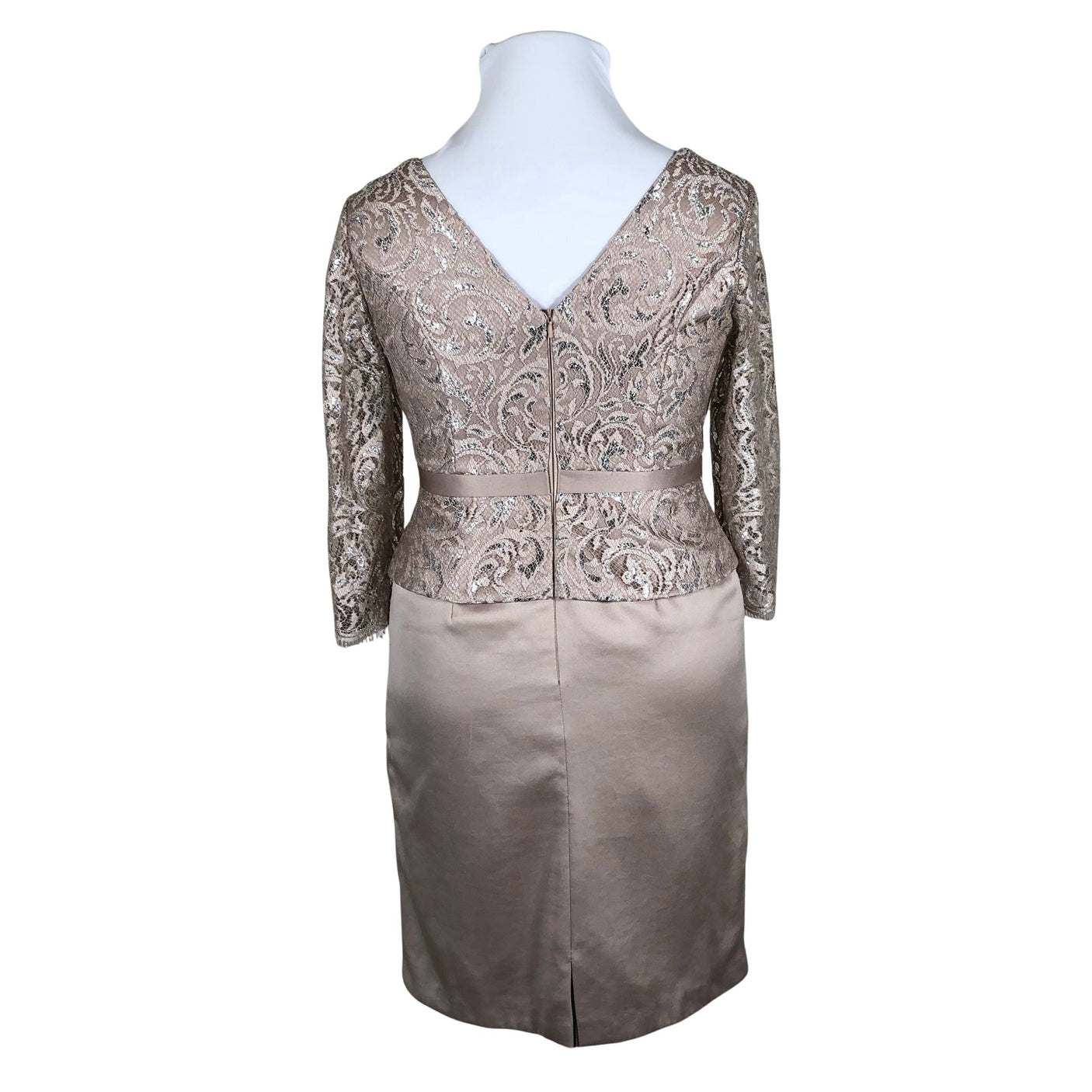 Unisex Sonia Pena - Party dress, size 42 - Beige (2)