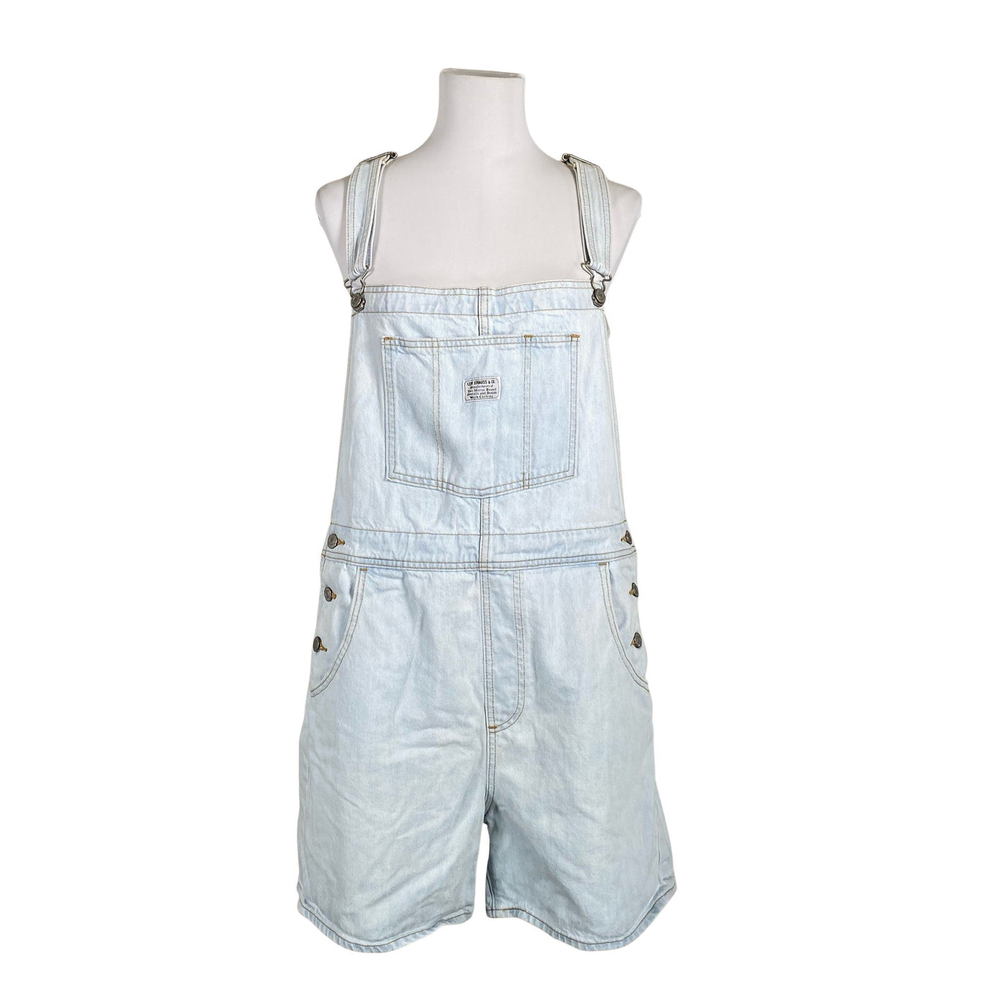 Unisex Levi's - Short overalls, size 40 - Light blue (1)