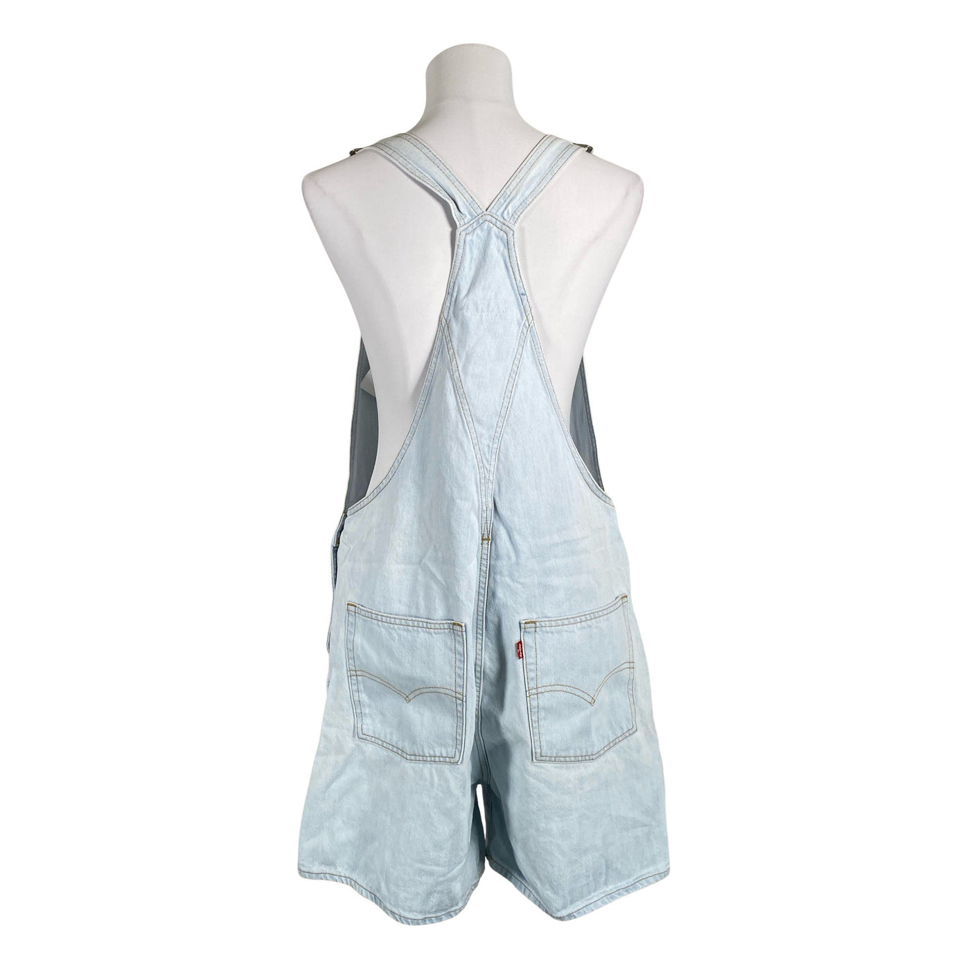 Unisex Levi's - Short overalls, size 40 - Light blue (2)