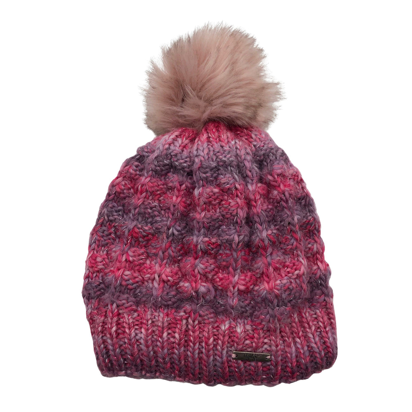 Unisex Fashion Highlight - Winter beanie, size 54 - 56 cm - Pink (1)