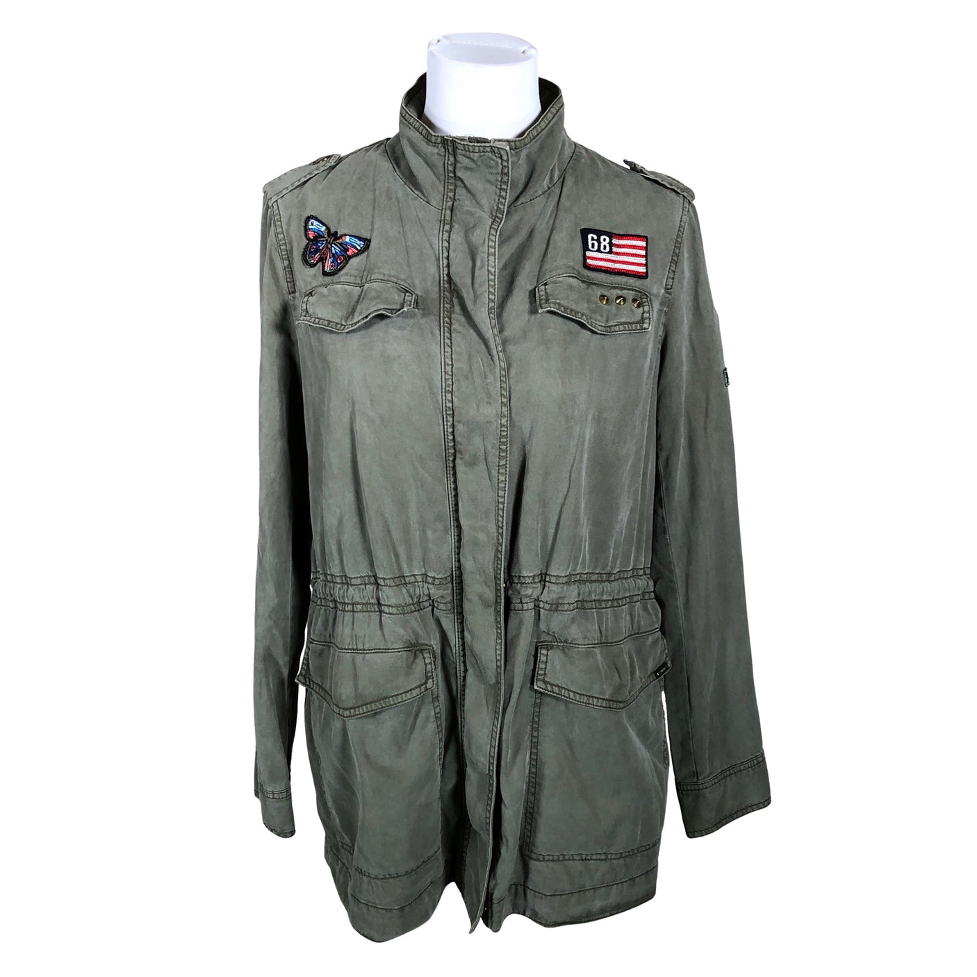 Unisex Esprit - Outdoor jacket, size 40 - Green (1)