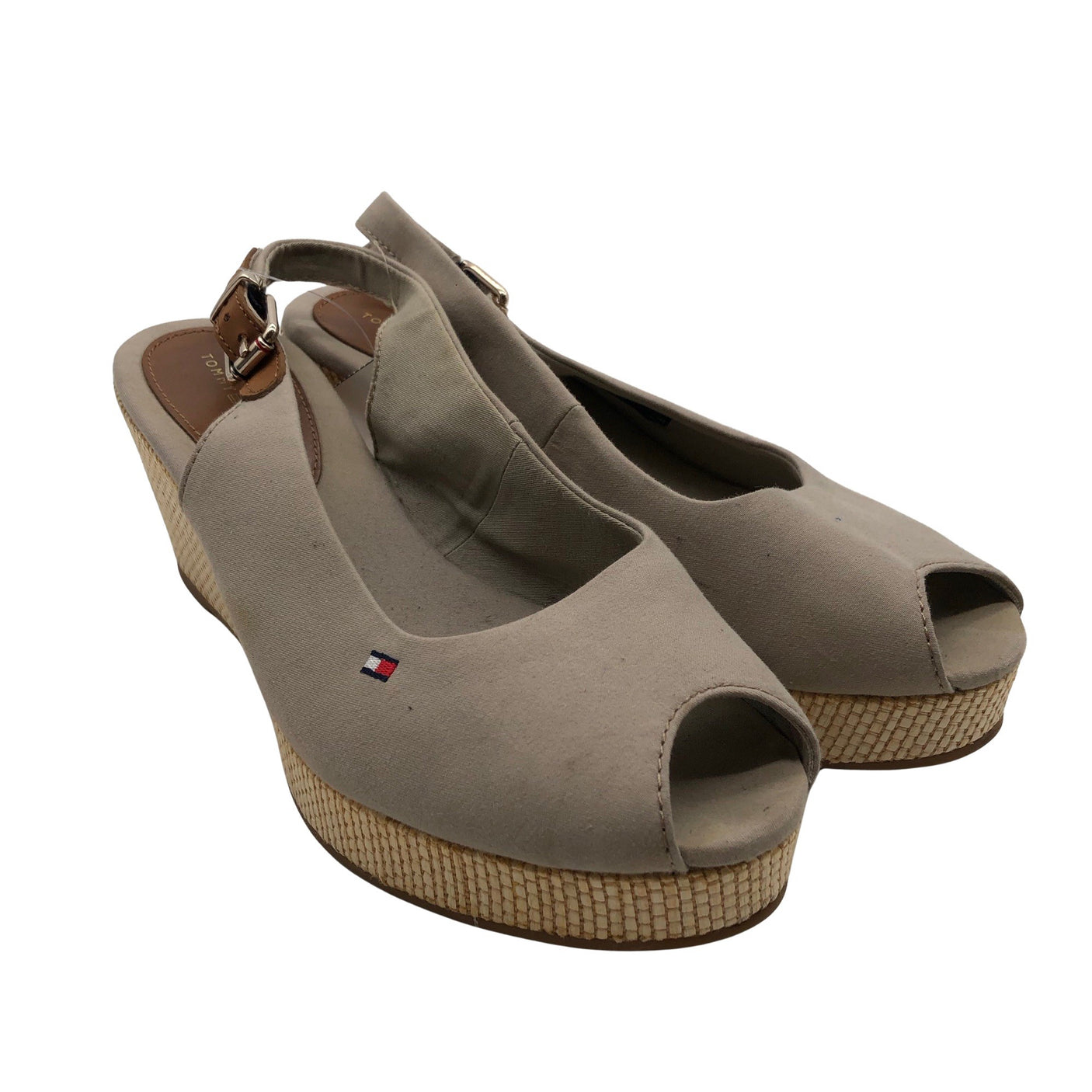 Unisex Tommy Hilfiger - Wedge sandals, size 38 - Beige (2)