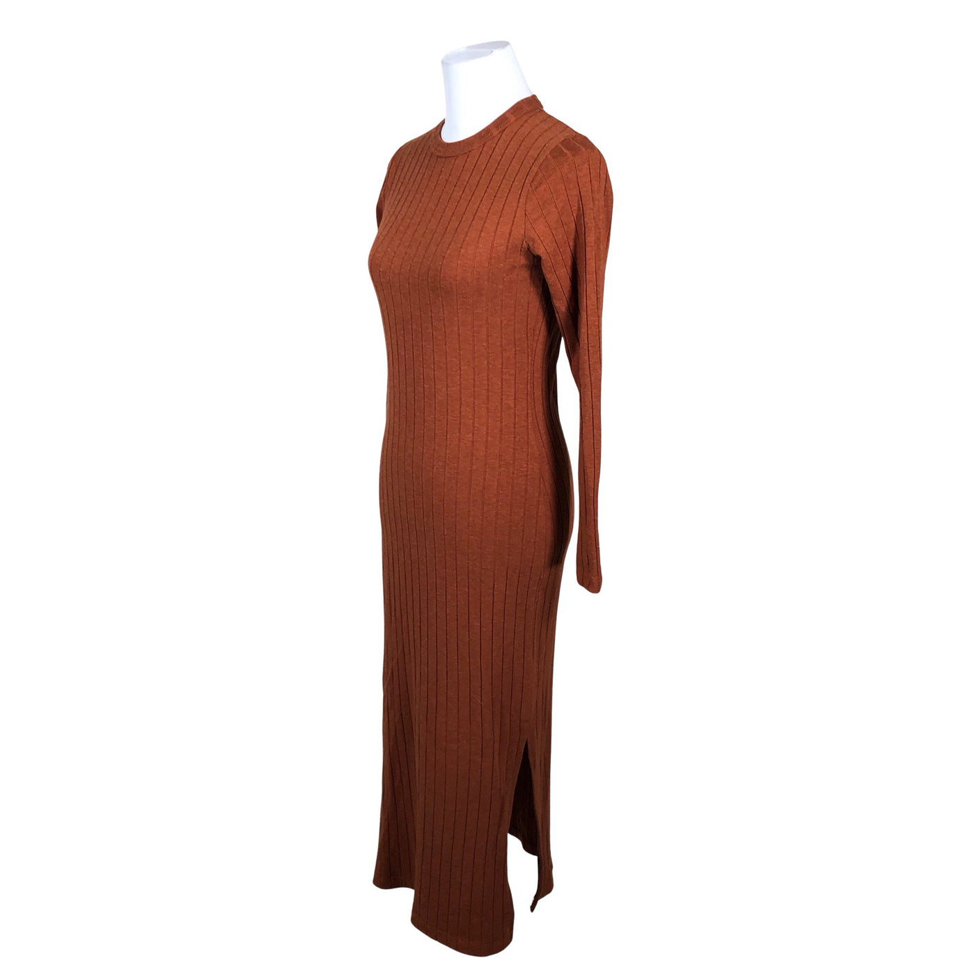 Unisex Thinking Mu - Tricot dress, size 38 - Orange (2)