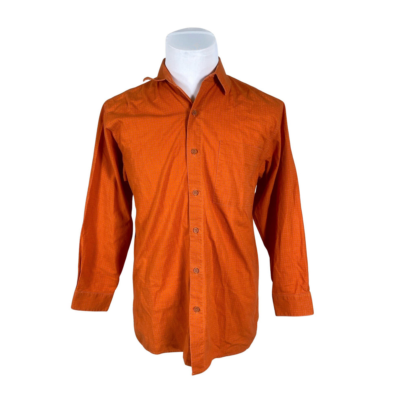 Unisex Marimekko - Collared shirt, size S - Orange (1)