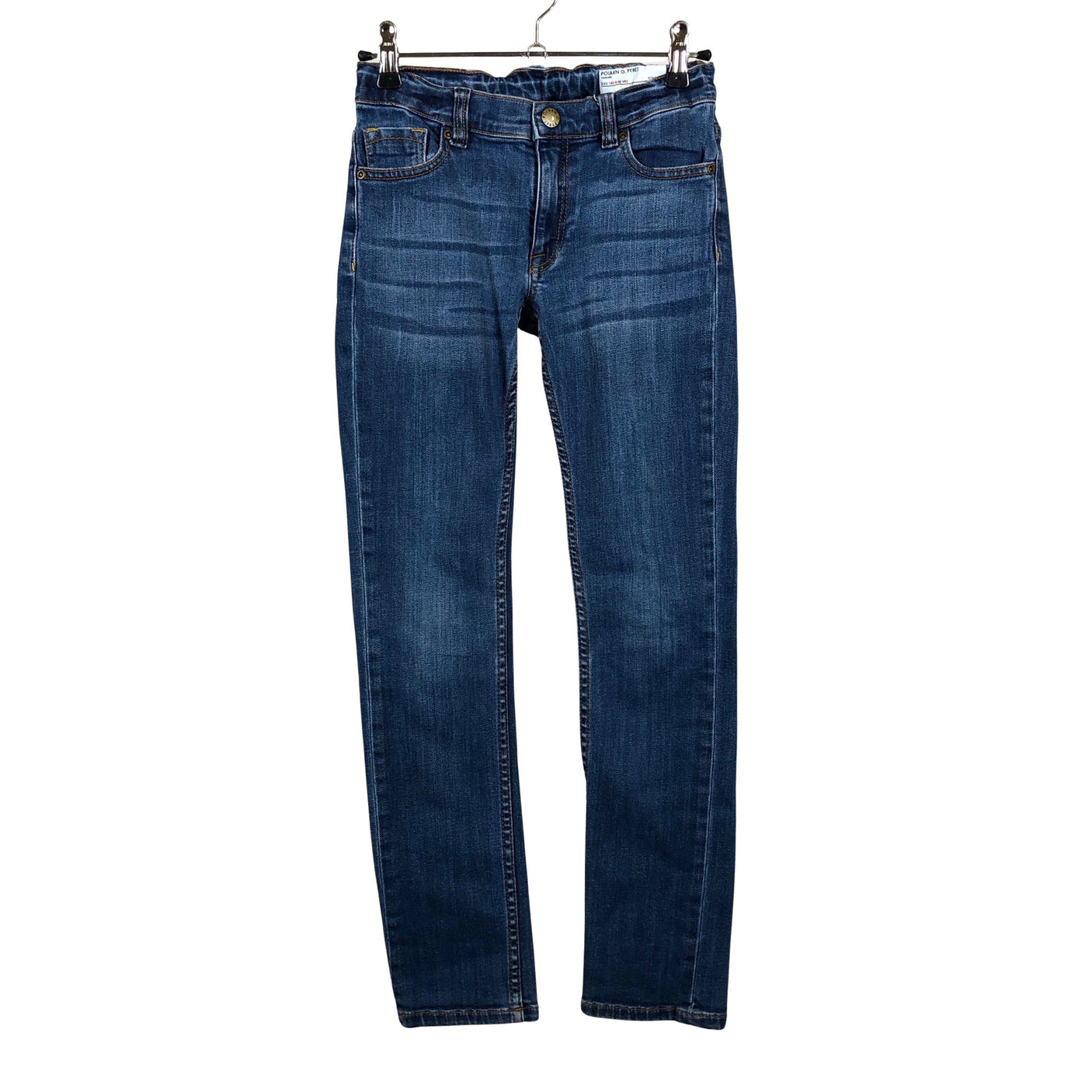Unisex Polarn O. Pyret - Jeans, size 134 - 140 - Blue (1)