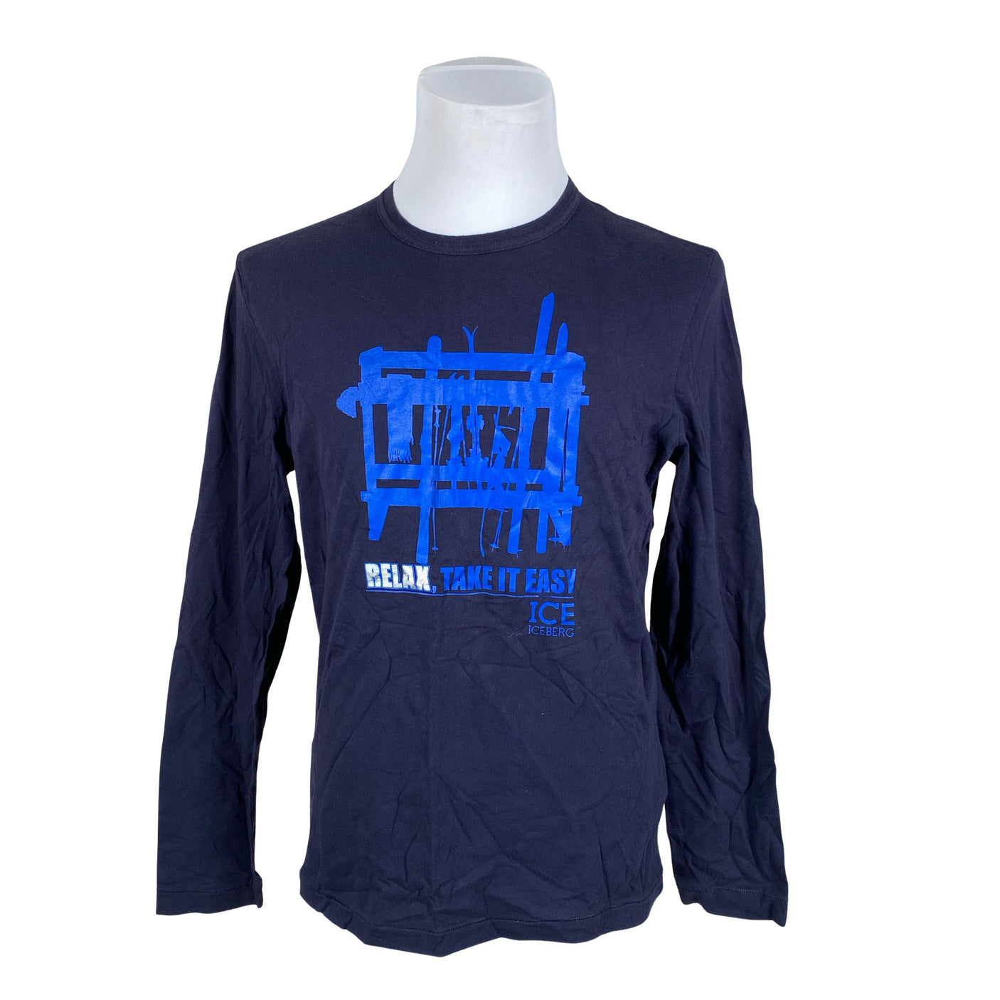 Unisex Iceberg - Tricot shirt, size XL - Blue (1)