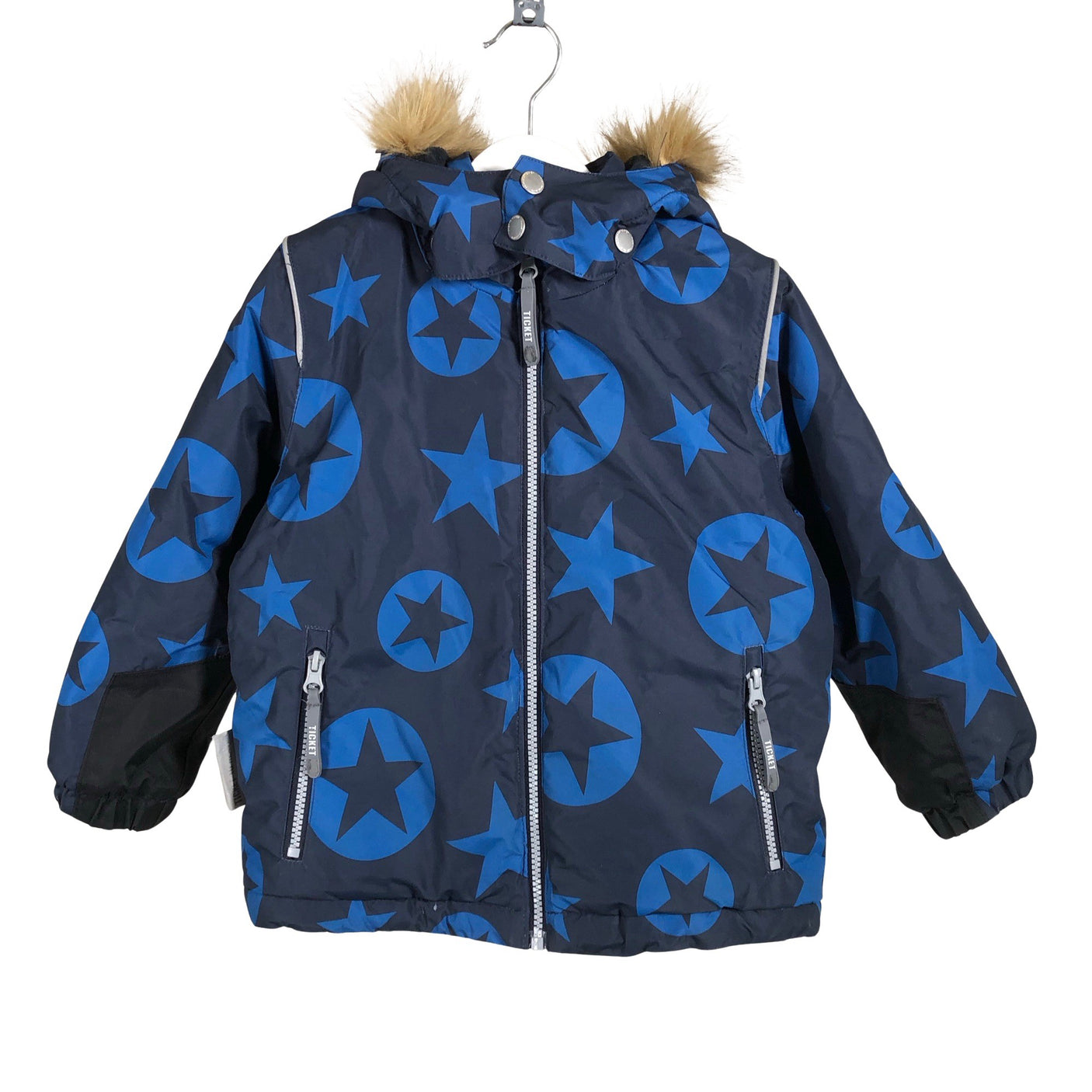 Unisex Ticket to Heaven - Winter jacket, size 104 - 110 - Blue (1)