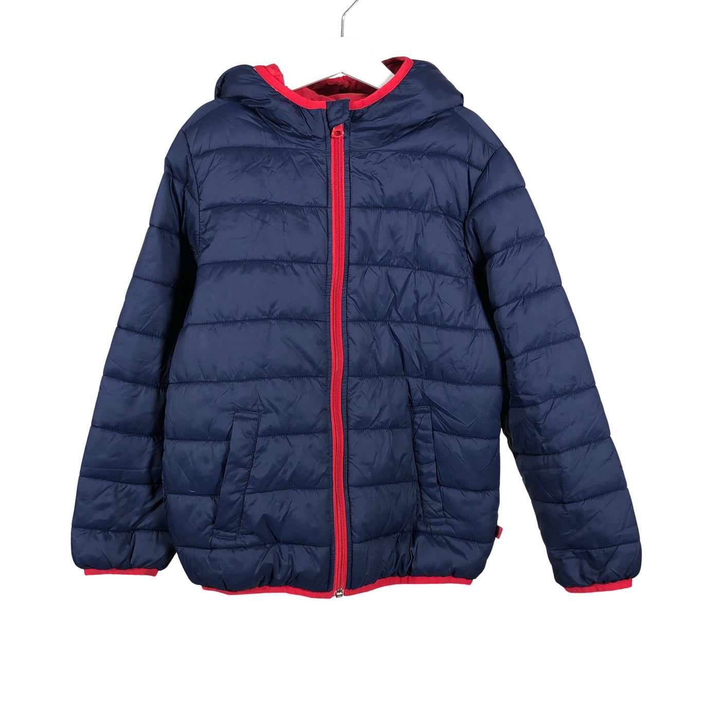 Unisex Benetton - Lightly padded jacket, size 122 - 128 - Blue (1)