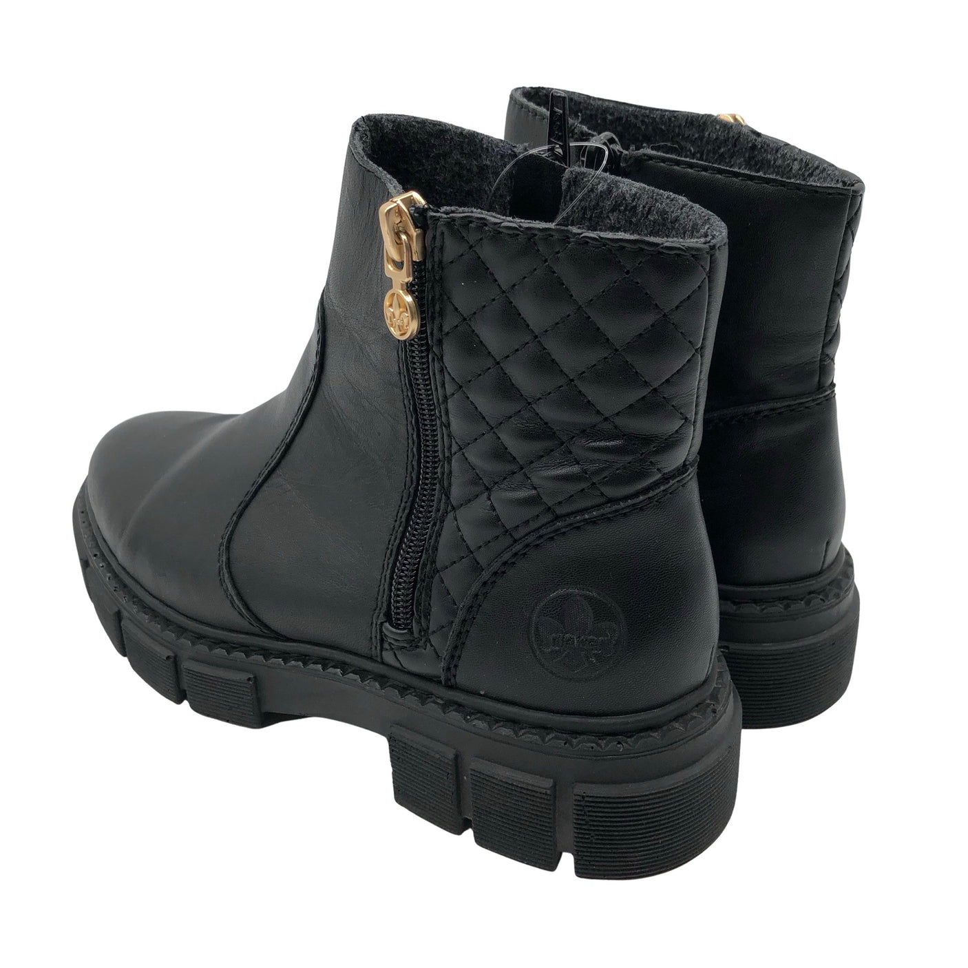 Unisex Rieker - Ankle boots, size 38 - Black (2)
