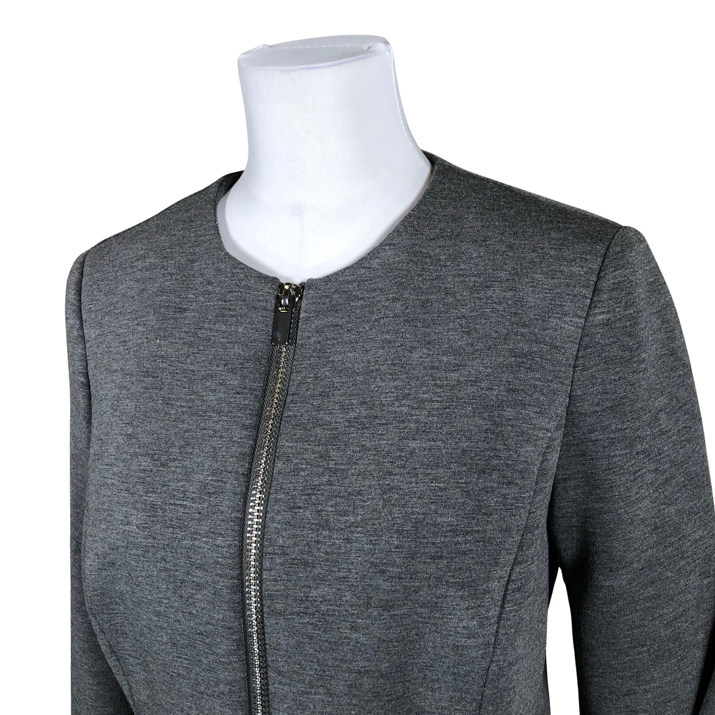 Unisex Your Face - Sweat jacket, size 38 - Gray (3)