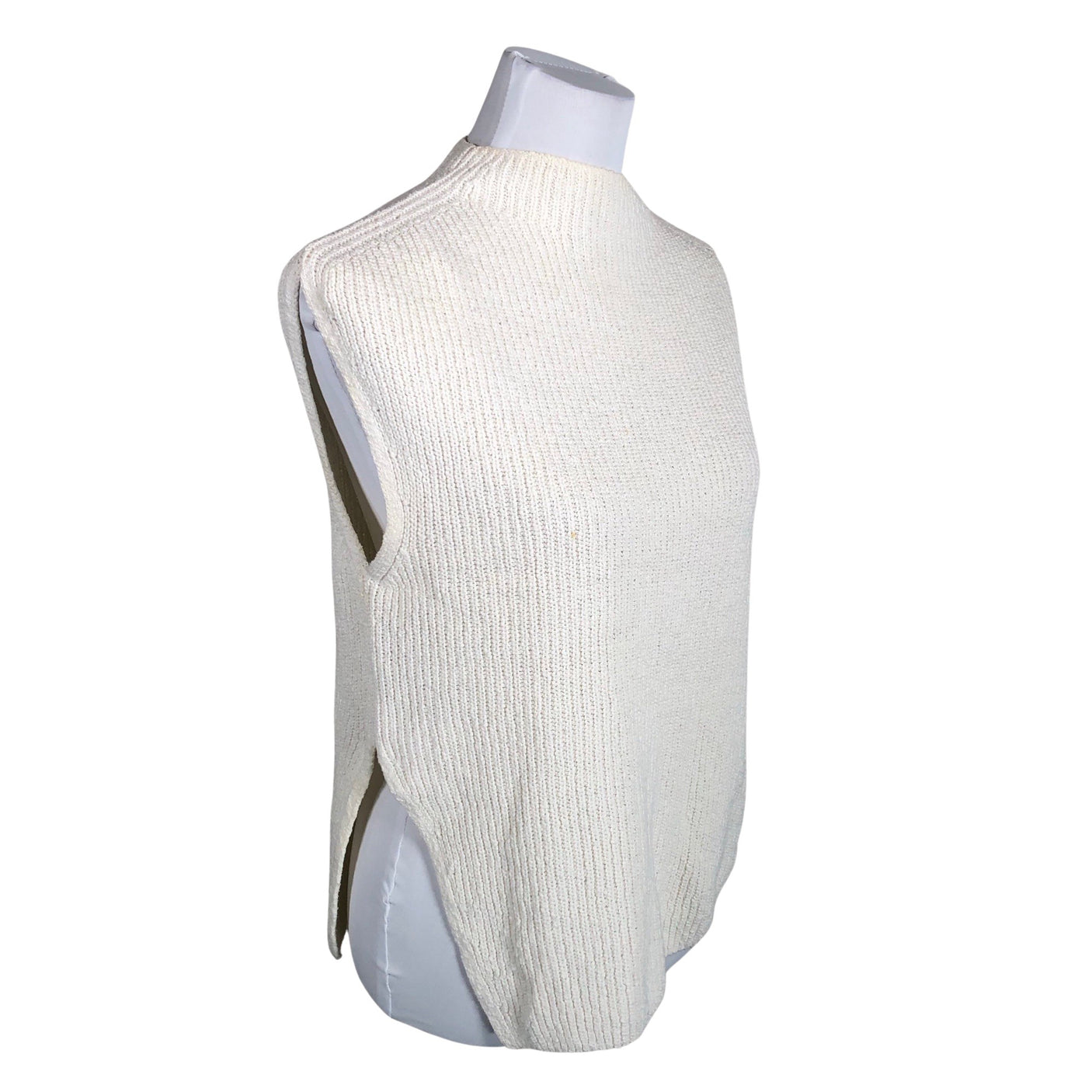 Unisex &Other Stories - Knit vest, size 38 - Natural white (2)