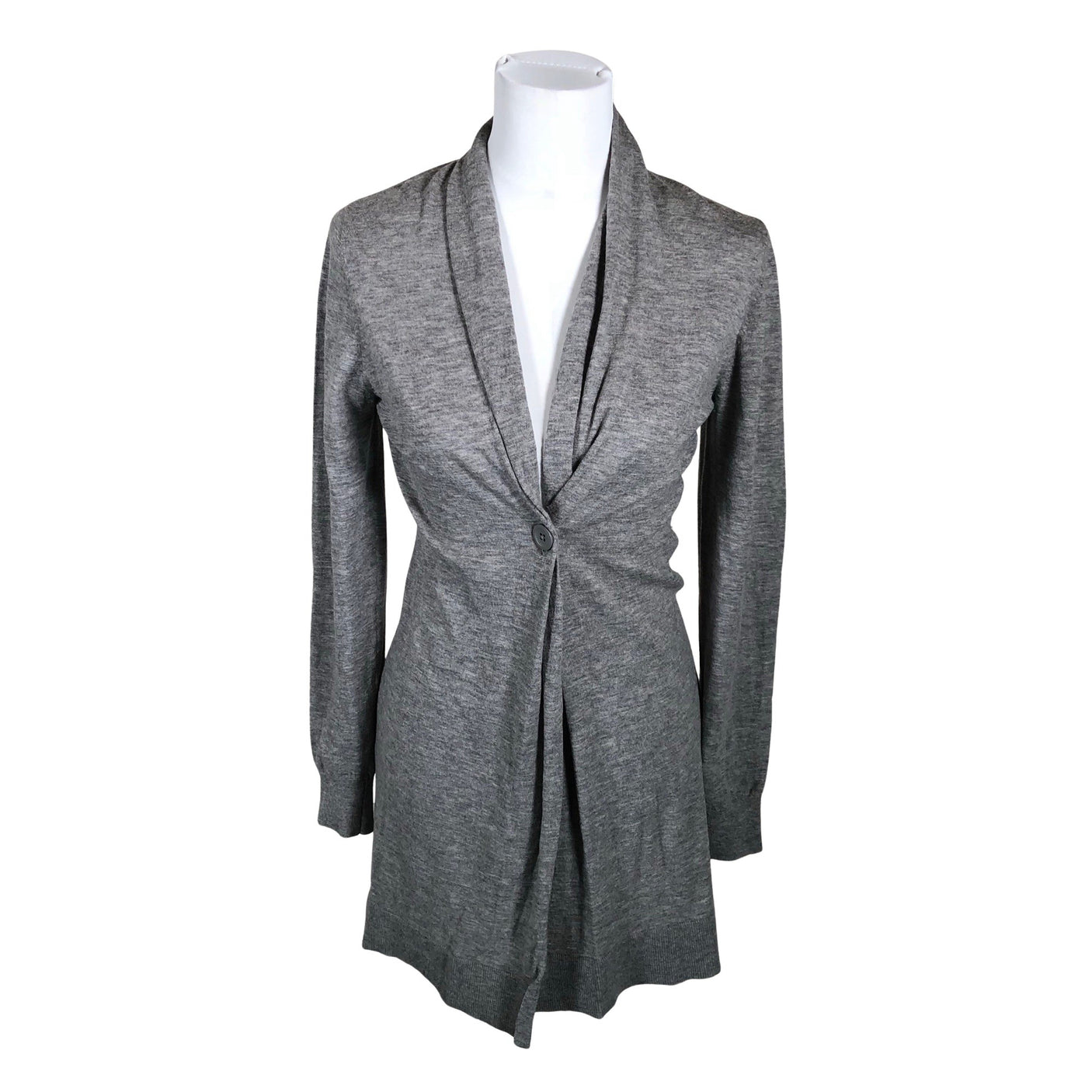 Unisex Repeat - Cardigan, size 38 - Gray (1)