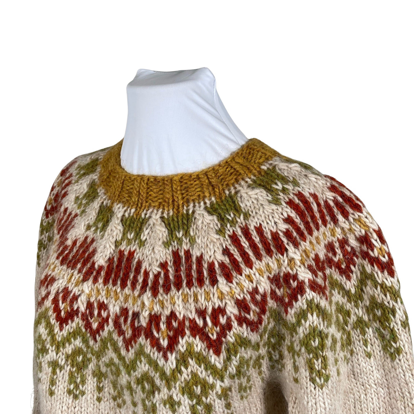 Unisex Handmade - Sweater, size 46 - Beige (3)