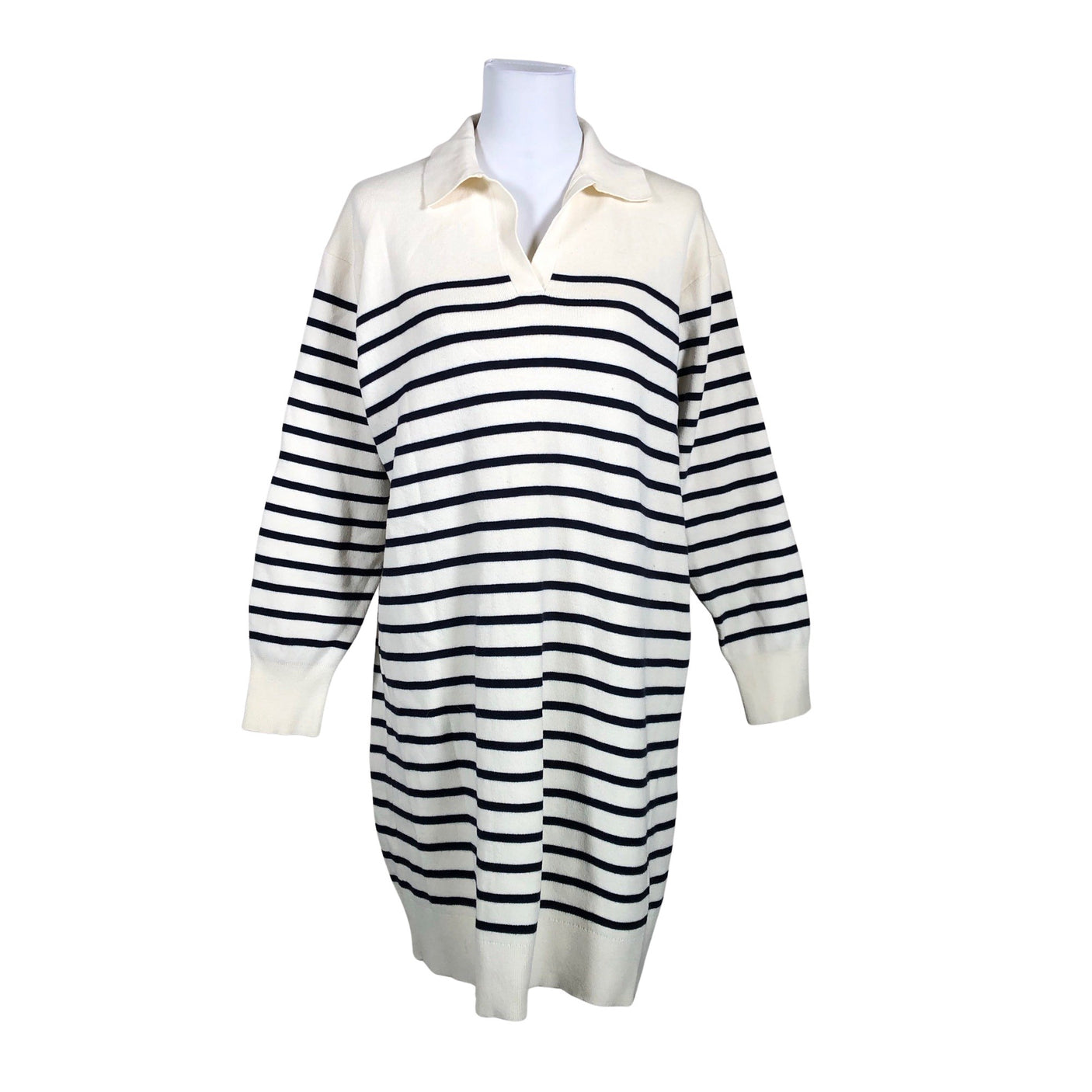 Unisex Uniqlo - Knit dress, size 40 - Natural white (1)