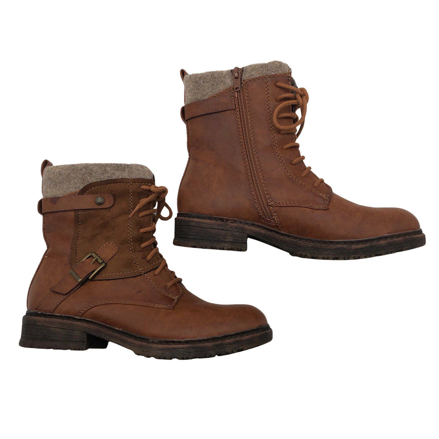 Unisex Rieker - Ankle boots, size 38 - Brown (1)