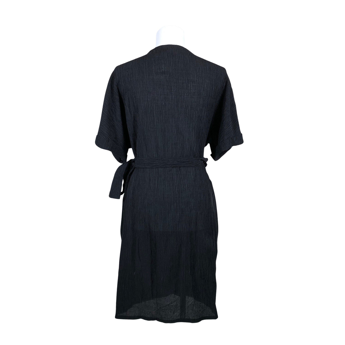 Unisex Lindex - Schiffon dress, size 38 - Black (2)