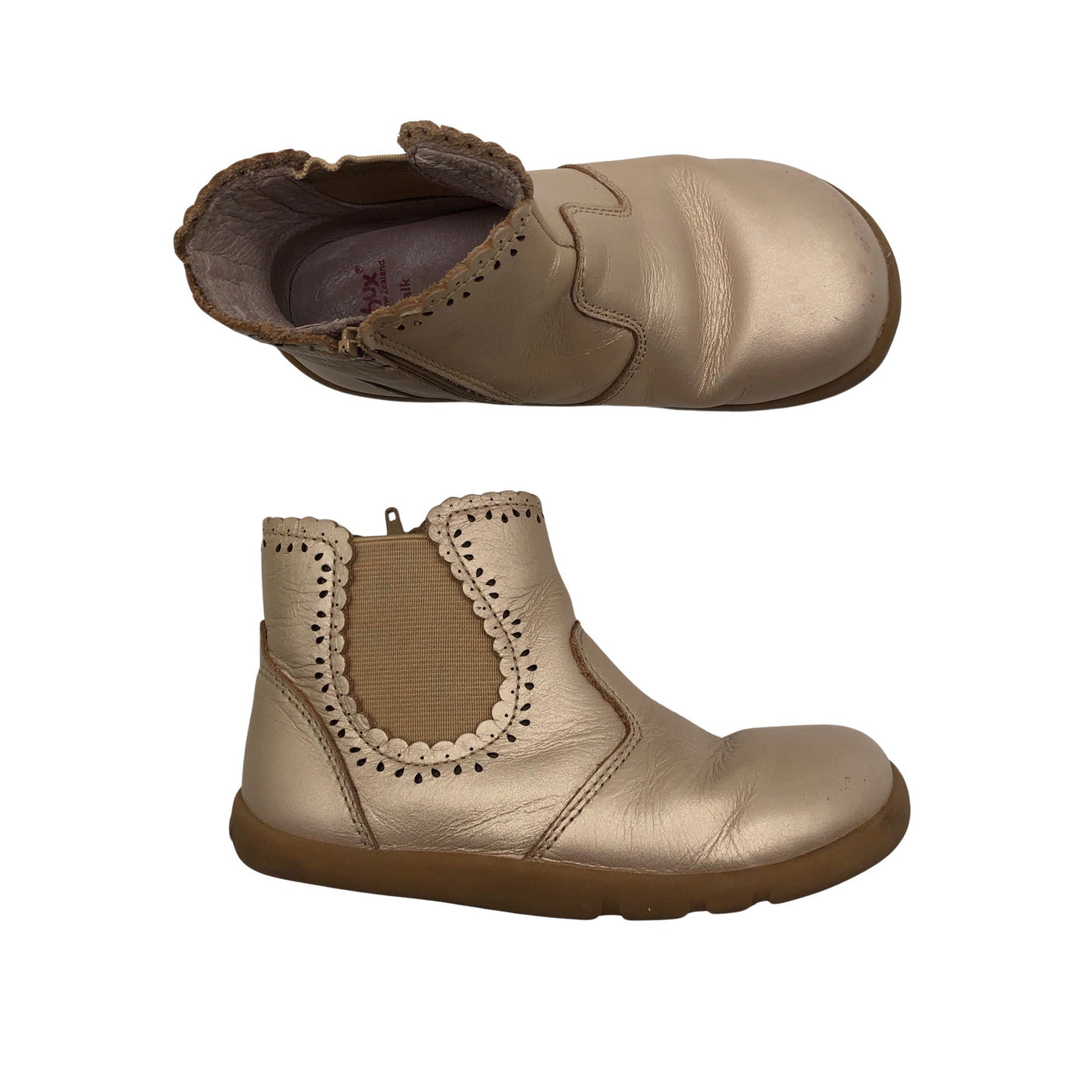Unisex Bobux - Ankle boots, size 25 - Gold (1)