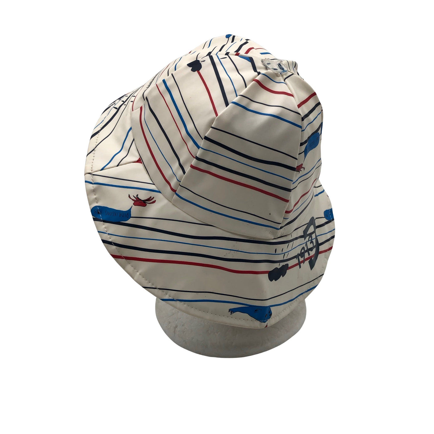 Unisex Didriksons - Rain hat, size 50 - 52 cm - White (2)