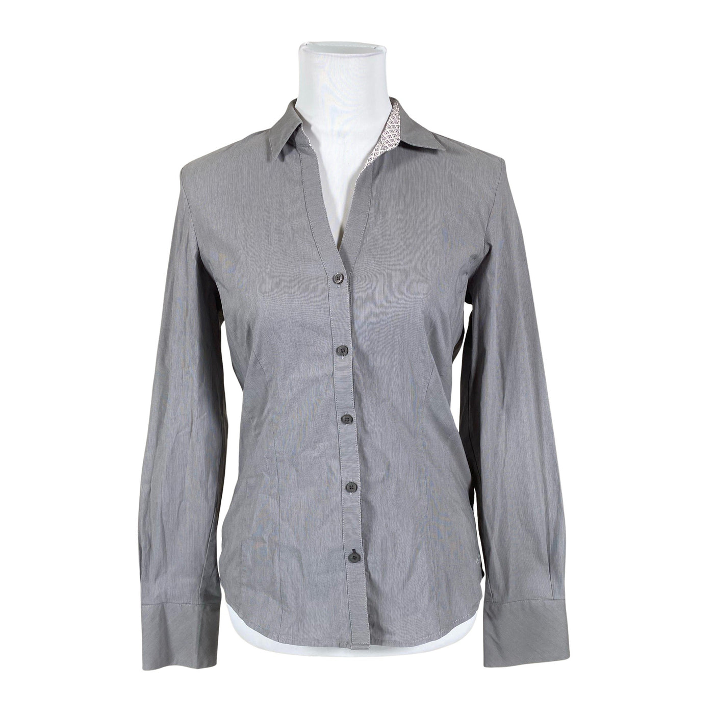 Unisex More&More - Collared shirt, size 40 - Gray (1)