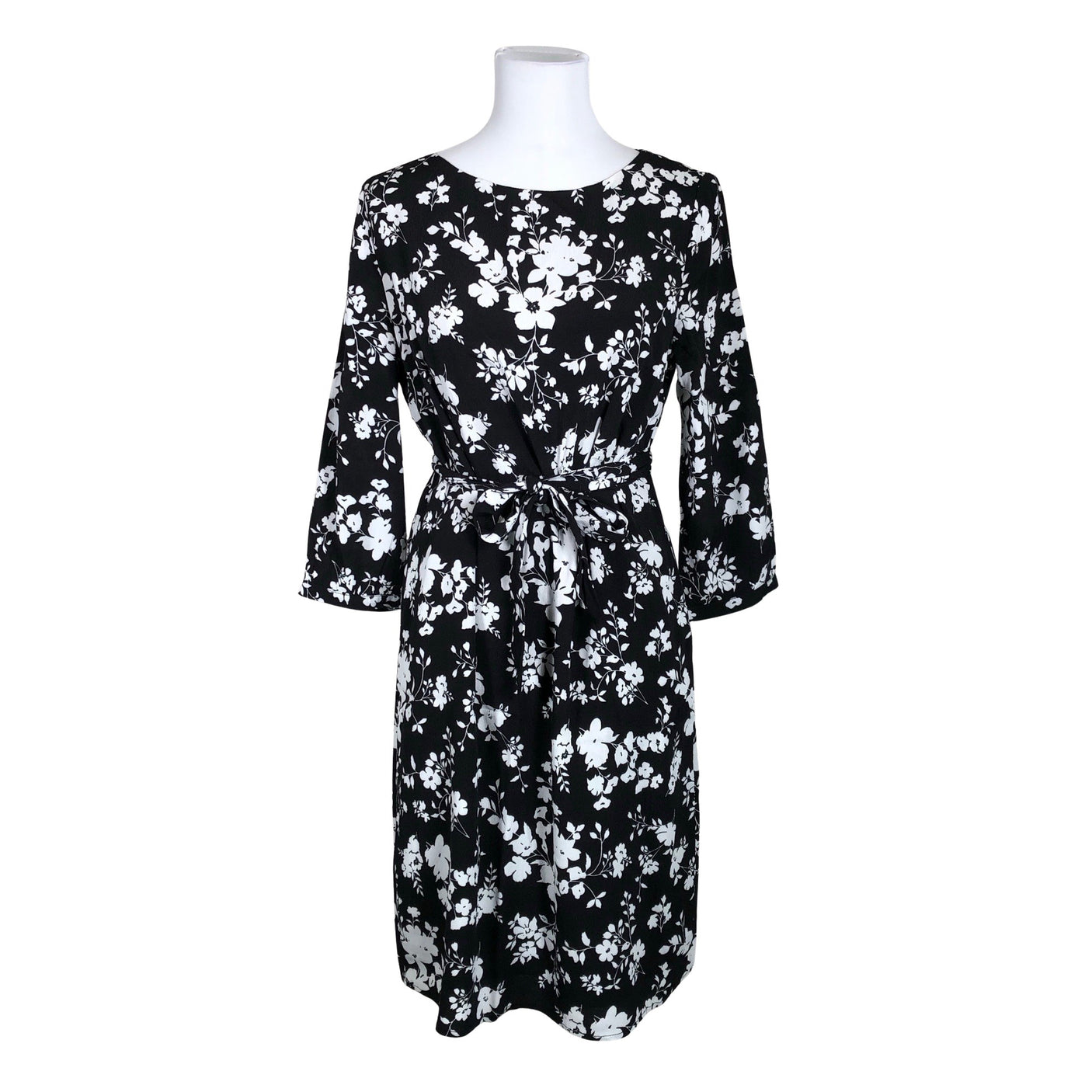 Unisex Your Face - Schiffon dress, size 36 - Black (1)