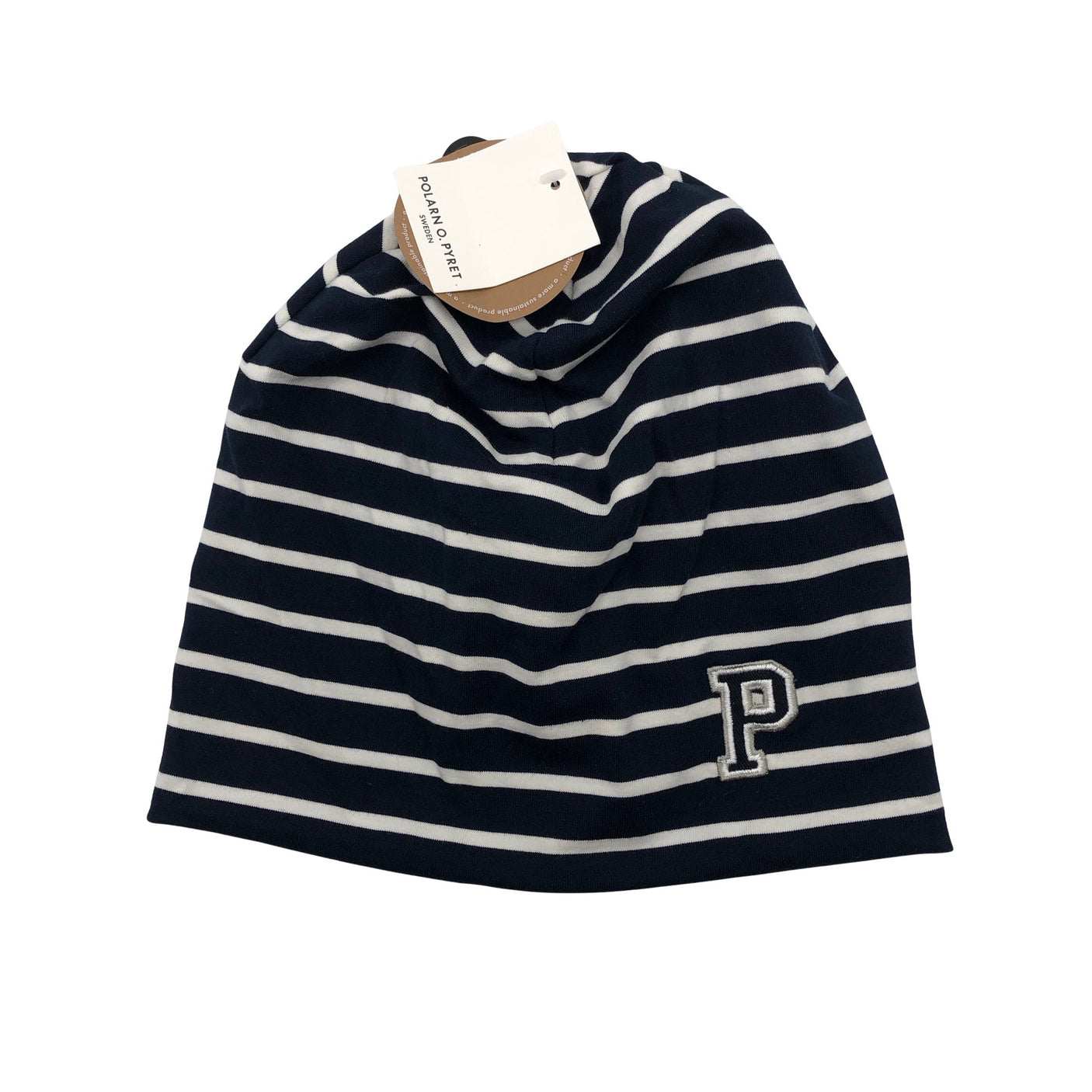 Unisex Polarn O. Pyret - Lightweight beanie, size 56 - 58 cm - Blue (1)