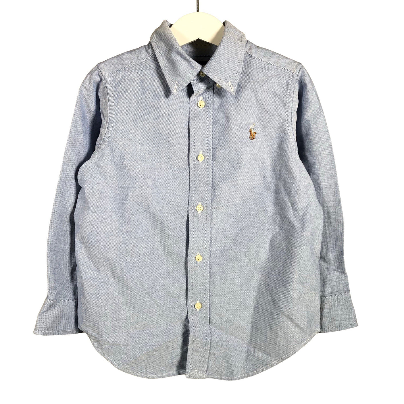 Unisex Polo Ralph Lauren - Collared shirt, size 98 - 104 - Green (1)