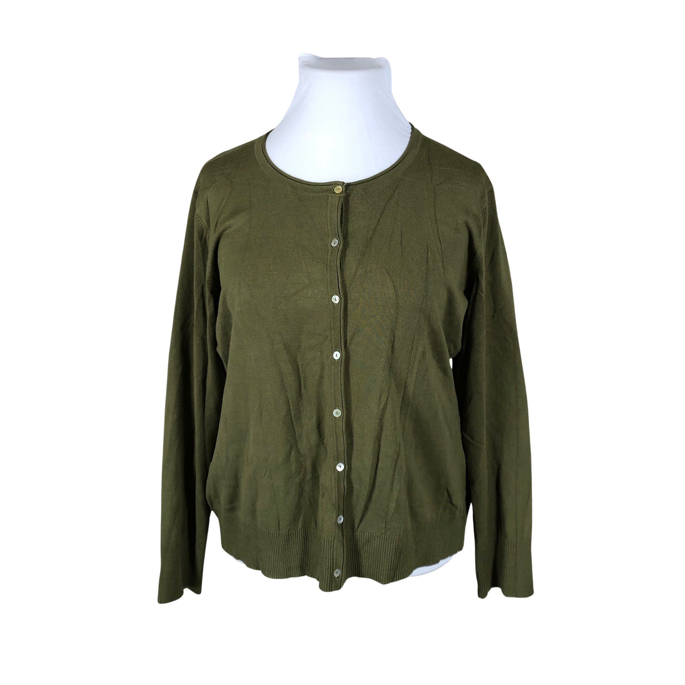 Unisex O.I.S - Cardigan, size 44 - Green (1)