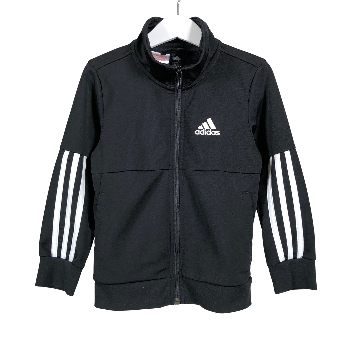 Unisex Adidas - Track jacket, size 104 - 110 - Black (1)