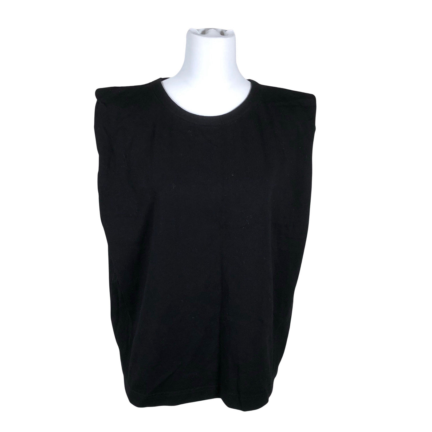 Unisex COS - Tricot tank top, size 38 - Black (1)