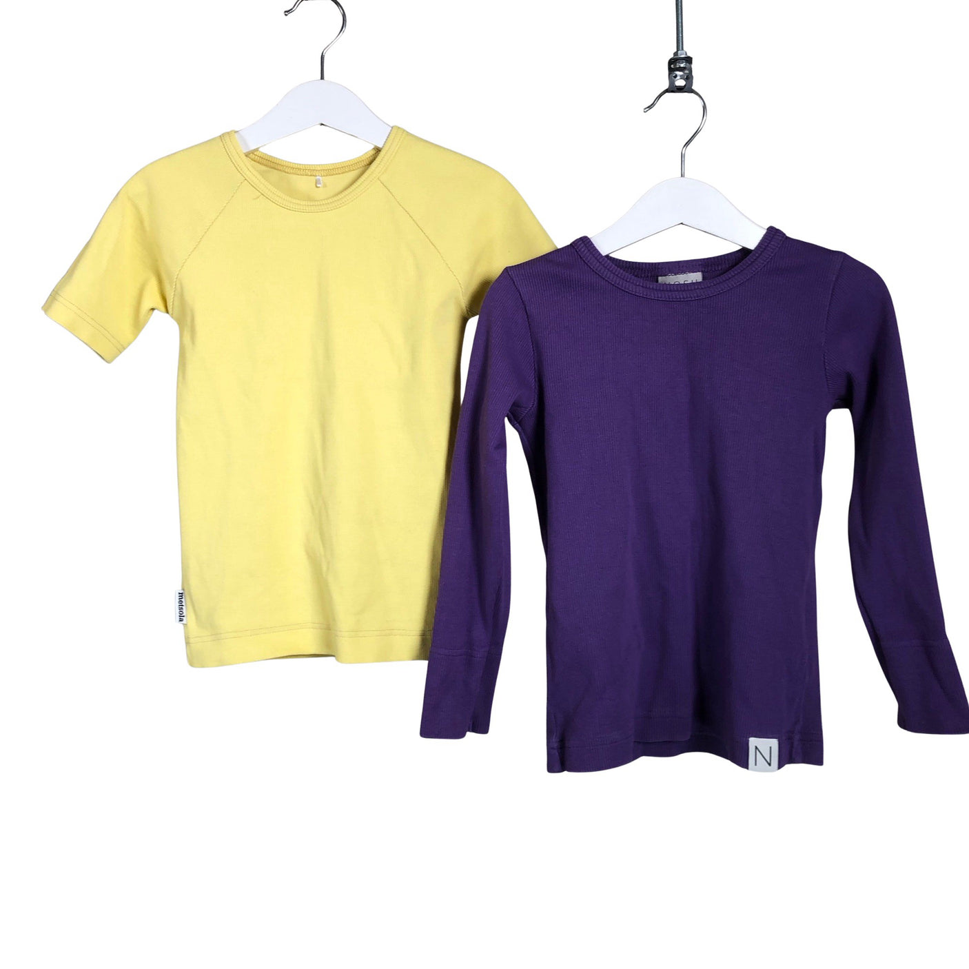 Unisex NOSH - Tricot shirt, size 110 - 116 - Violet (1)