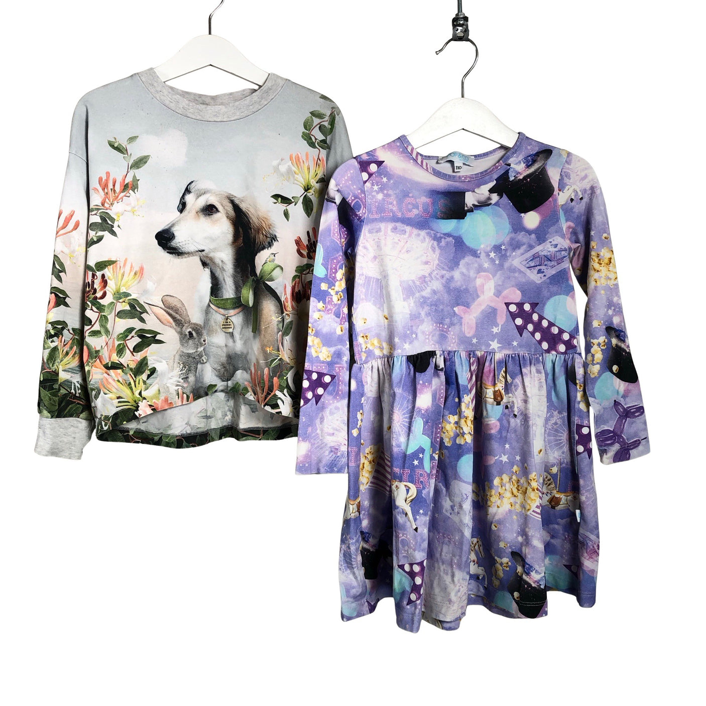 Unisex Pop & Co Helsinki - Tricot dress, size 110 - 116 - Light blue (1)