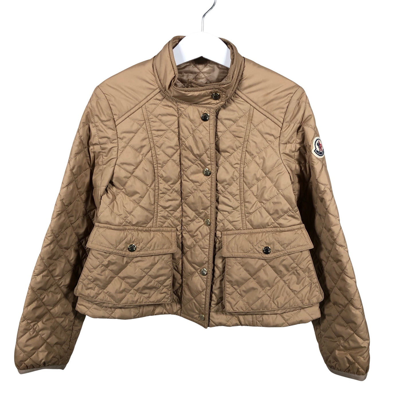 Unisex Moncler - Quilted jacket, size 116 - 122 - Brown (1)