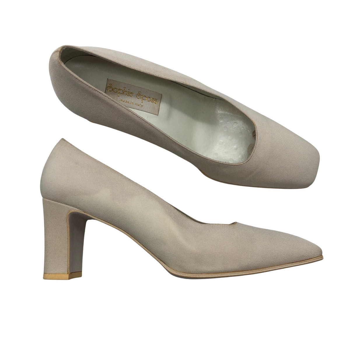 Unisex Sophie Sposa - Evening high heels, size 39 - Natural white (1)