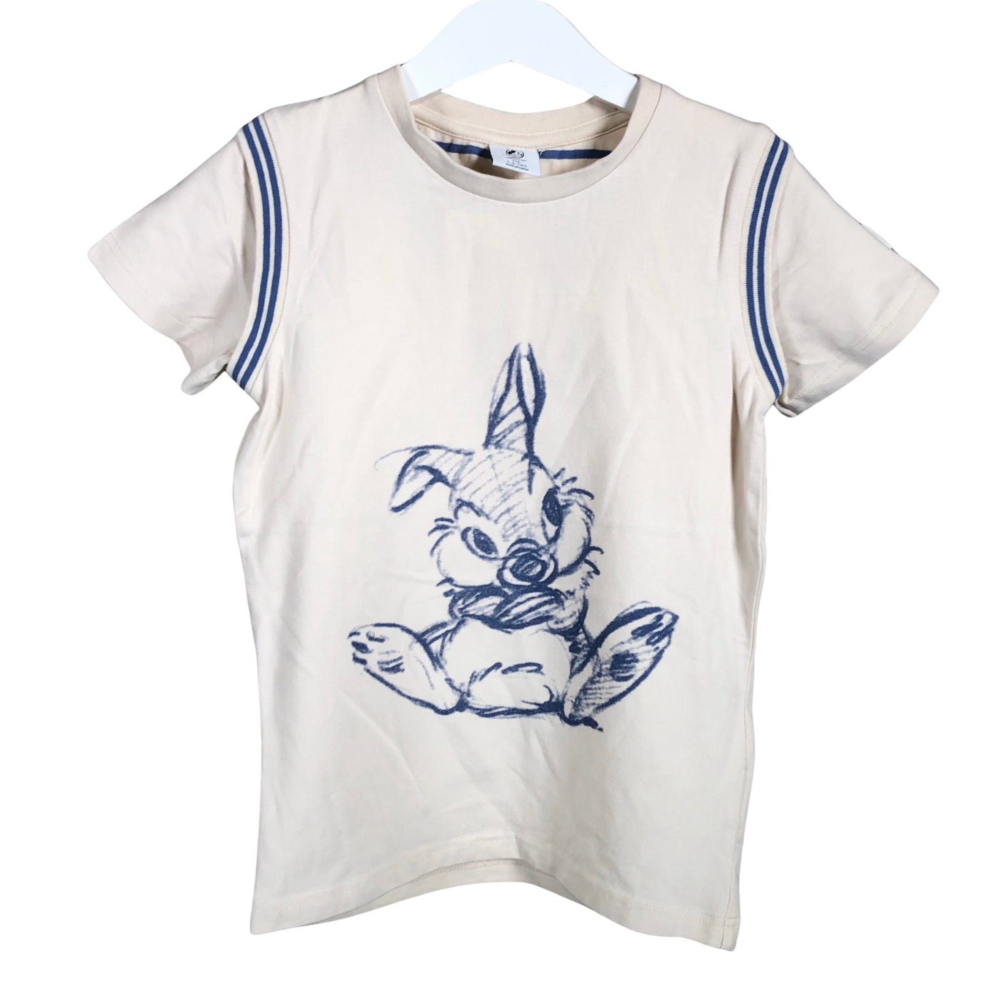 Unisex Polarn O. Pyret - T-shirt, size 110 - 116 - Beige (1)