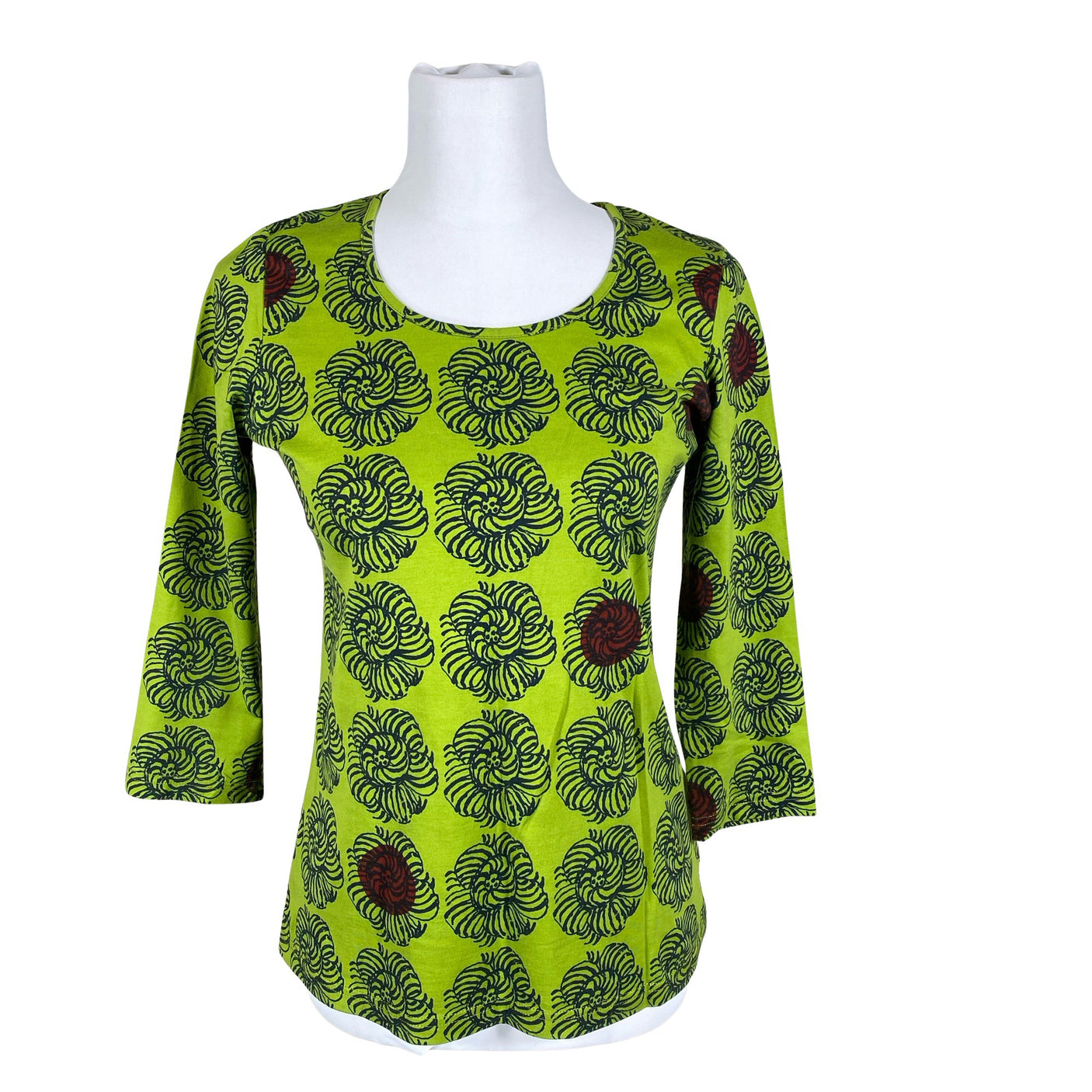 Unisex Marimekko - Tricot shirt, size 34 - Green (1)