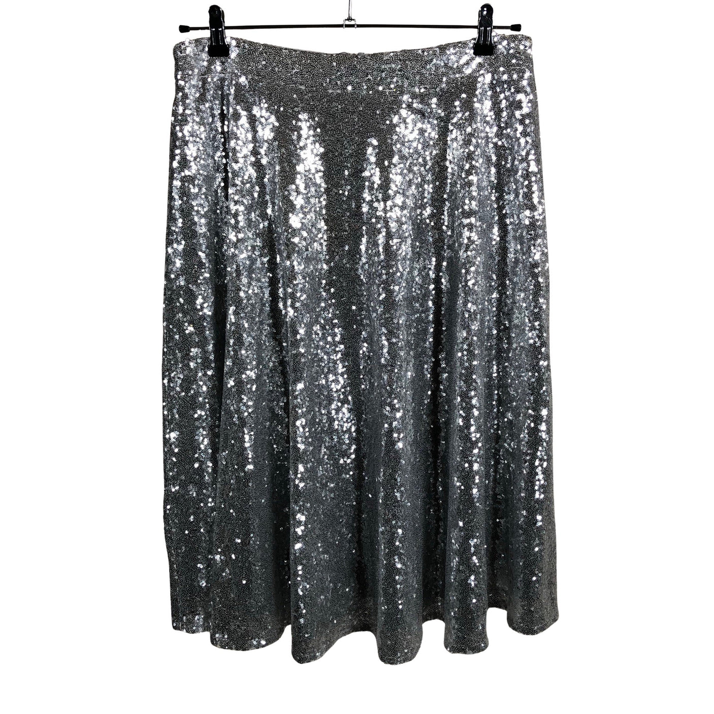 Unisex Na-KD - Party skirt, size 42 - Silver (1)