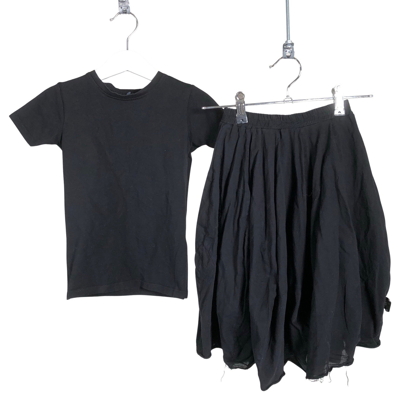 Unisex Nununu - Fabric skirt, size 92 - 98 - Black (1)
