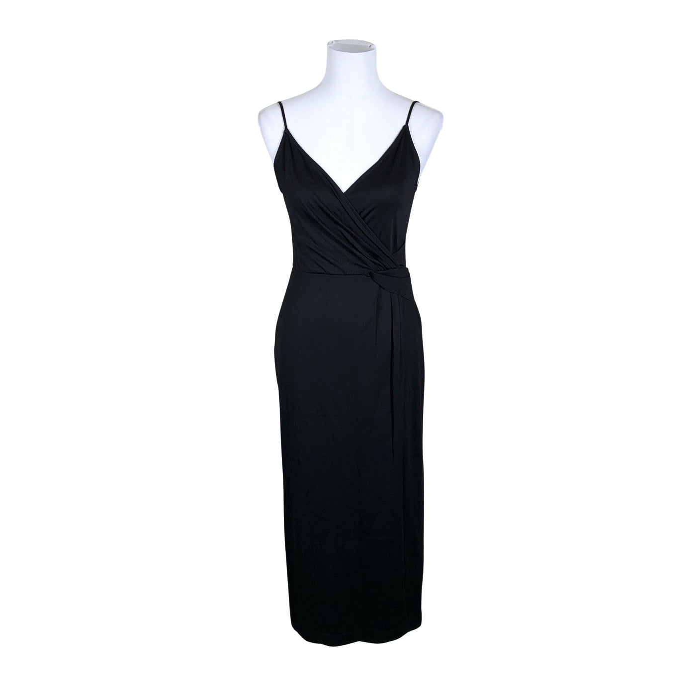 Unisex Massimo Dutti - Tricot dress, size 34 - Black (1)