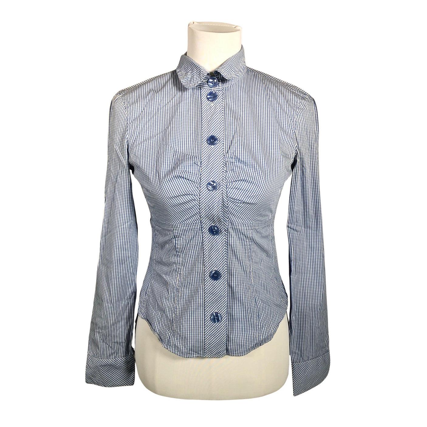 Unisex Taifun - Collared shirt, size 34 - Light blue (1)