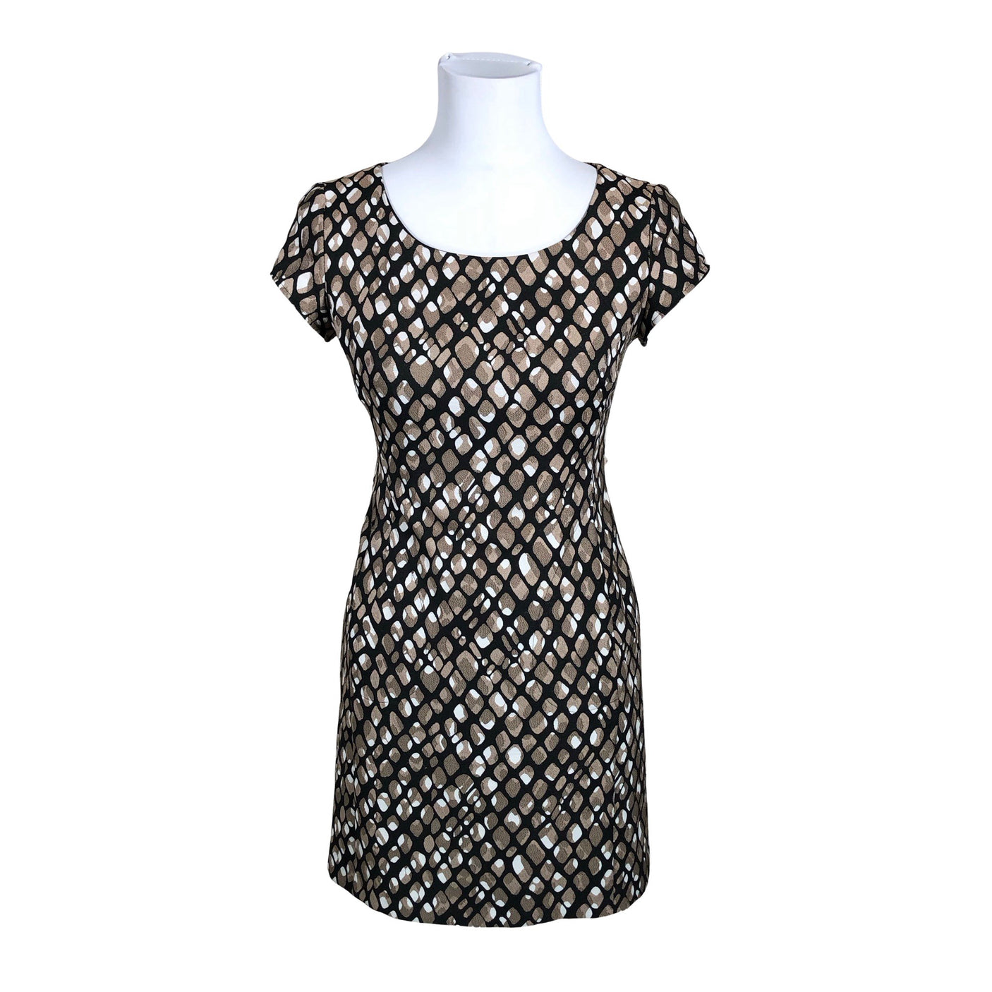 Unisex Taifun - Sheath dress, size 32 - Brown (1)