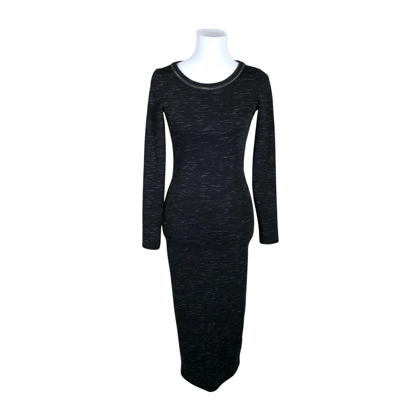 Unisex Taifun - Tricot dress, size 34 - Black (1)