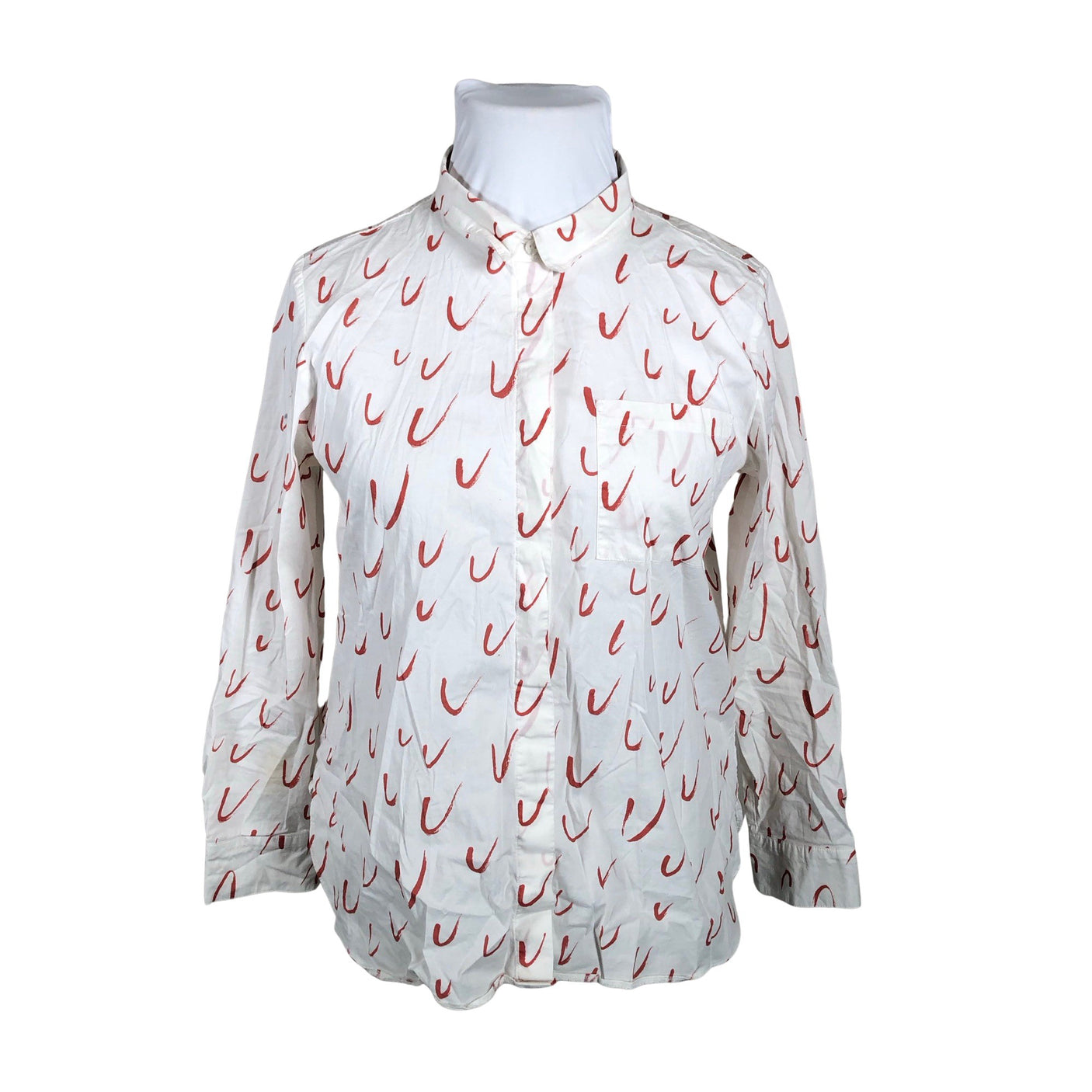 Unisex Nanso - Collared shirt, size 42 - Natural white (1)