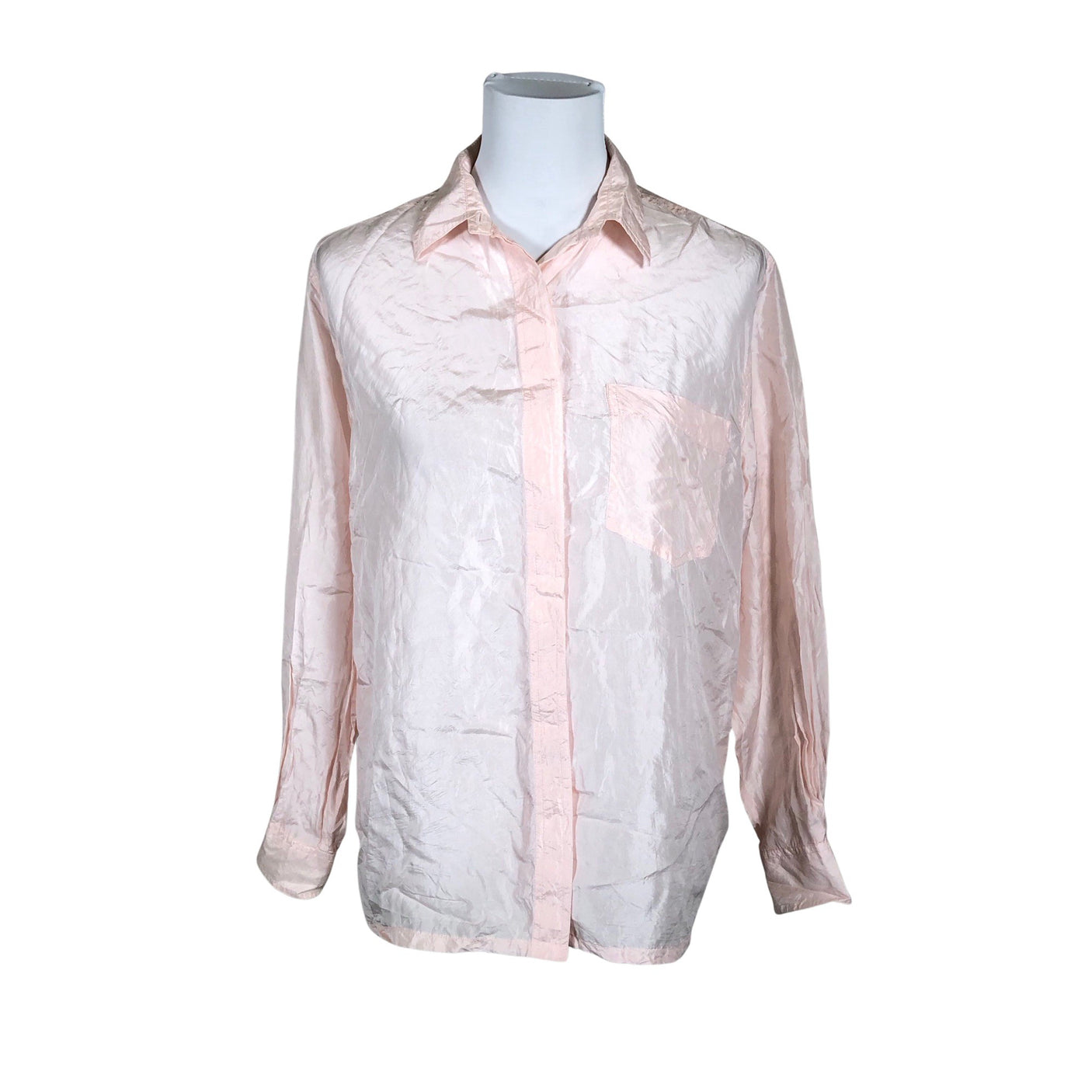 Unisex Stockmann Silk - Blouse, size 38 - Light pink (1)