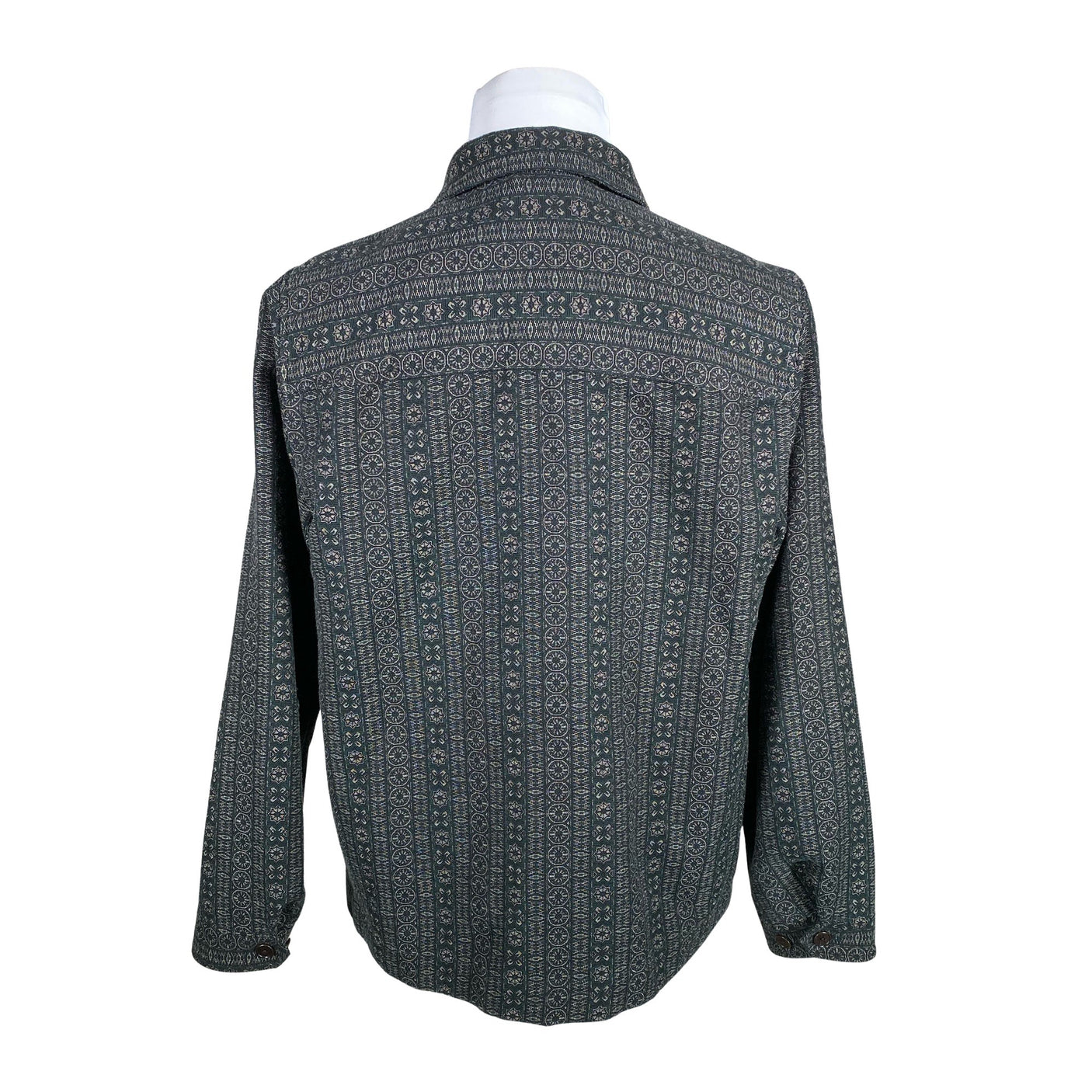 Unisex Wood Wood - Flannel shirt, size M - Green (2)