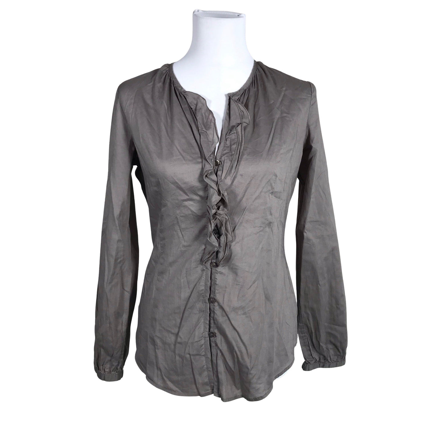Unisex Esprit - Blouse, size 36 - Brown (1)