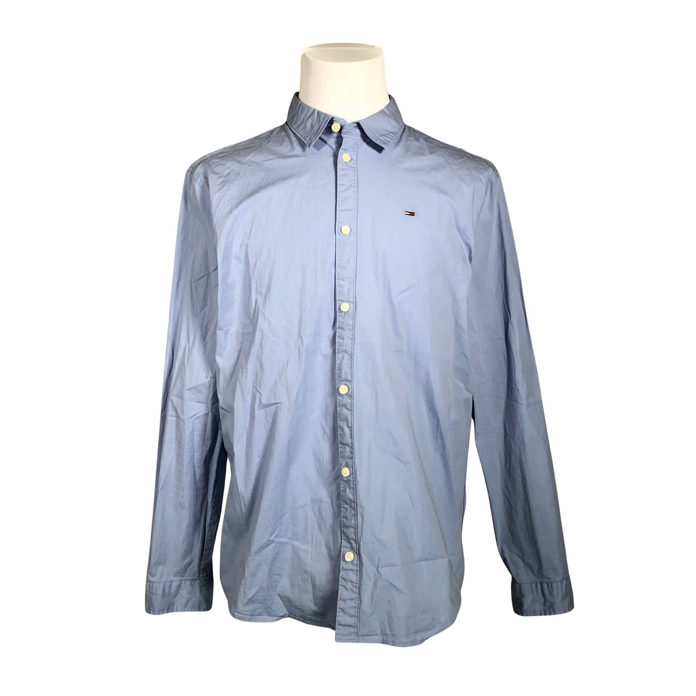 Unisex Tommy Hilfiger - Collared shirt, size XXL - Light blue (1)