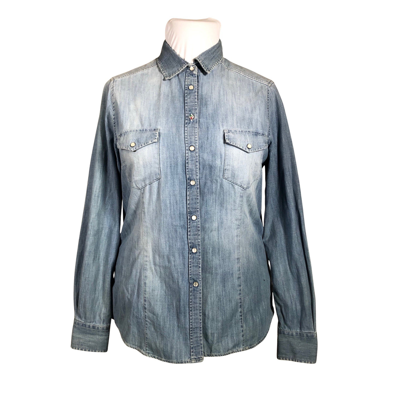 Unisex Boomerang - Denim shirt, size 42 - Light blue (1)